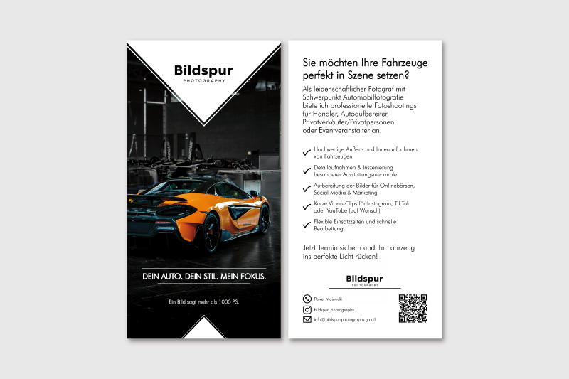 Bildspur Photography Flyer